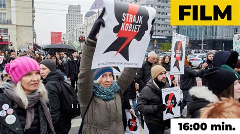 Demonštrácia za práva žien v Poľsku