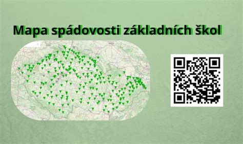 Mapa znázorňujúca koncept spádových škôl