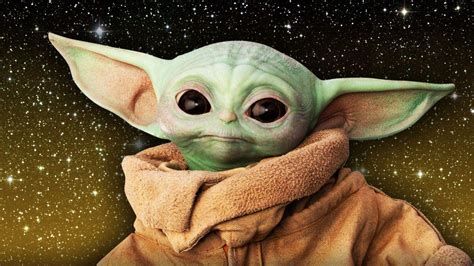 Baby Yoda s hrnčekom polievky