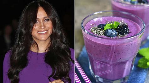 Zloženie zdravej smoothie Meghan Markle
