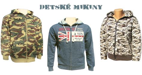 Detské mikiny s rôznymi potlačami