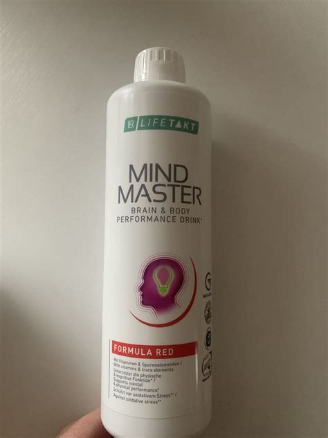 zloženie Mind Master Formula Red