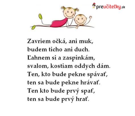 Dieťa recituje básničku