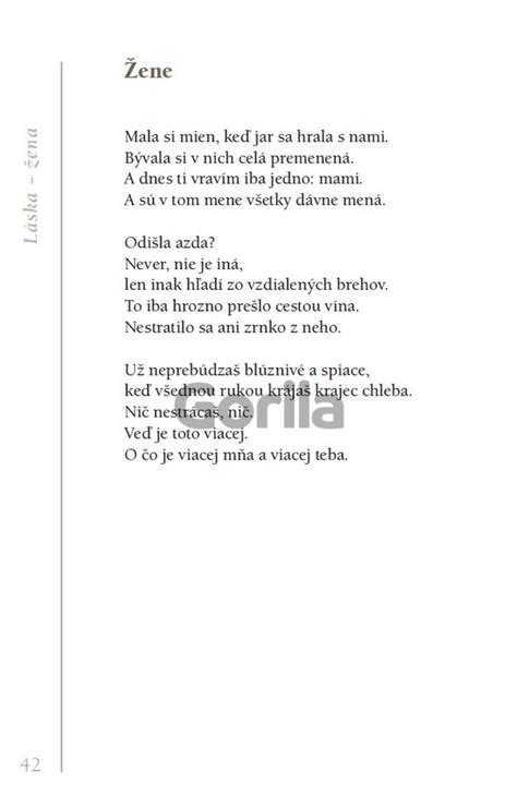 Ilustrácia z básne Milana Rúfusa