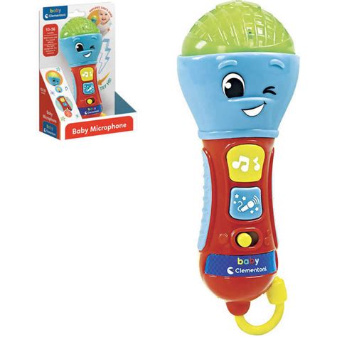 farebný detský mikrofón s pripojeným smartfónom