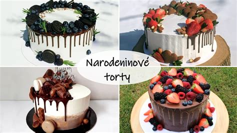 Ukážka zdobenia nahých tort