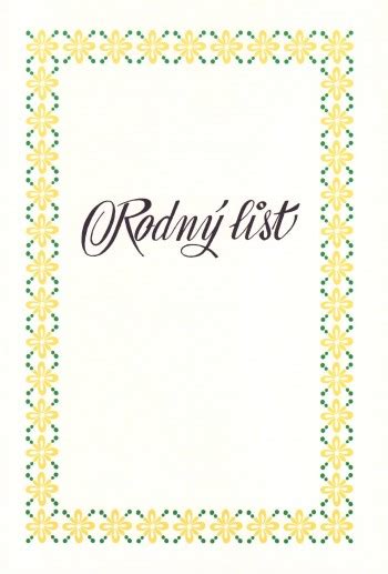 Matrika vydávajúca rodný list