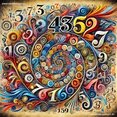 Ilustrácia znázorňujúca rôzne typy numerologických čísel a ich vzťah k osobnosti