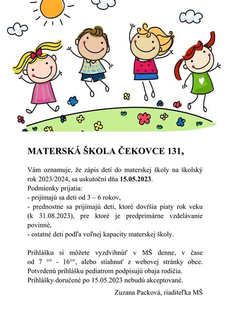 Príprava dieťaťa na nástup do materskej školy