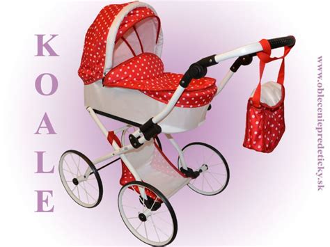 Ukážka rôznych dizajnov kočíkov pre bábiky