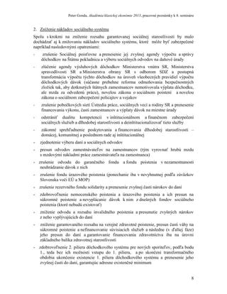 Schéma štátnych sociálnych dávok pre rodiny