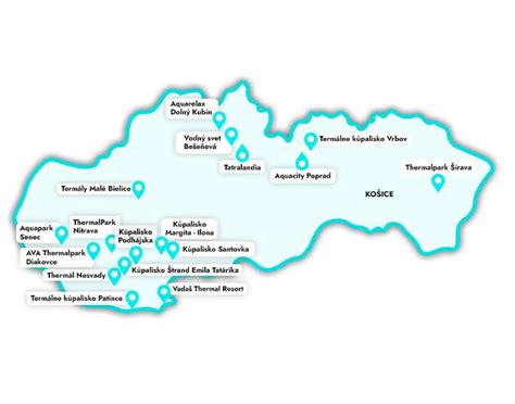 Mapa zábavných parkov a escape roomov na Slovensku