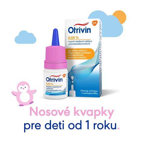 Kvapky do nosa pre deti