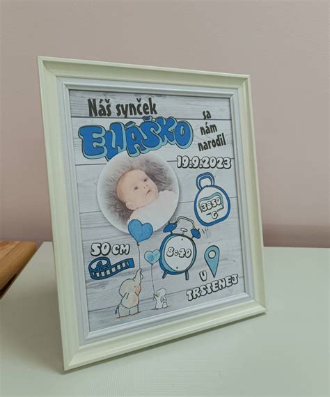 Motívy personalizovaných plagátov k narodeniu dieťaťa