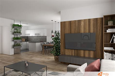 rozloženie obývacích stien