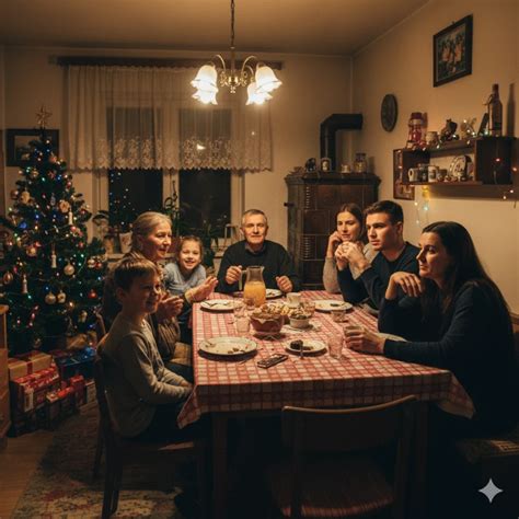 rodina pri spoločnom jedle s detskou stoličkou