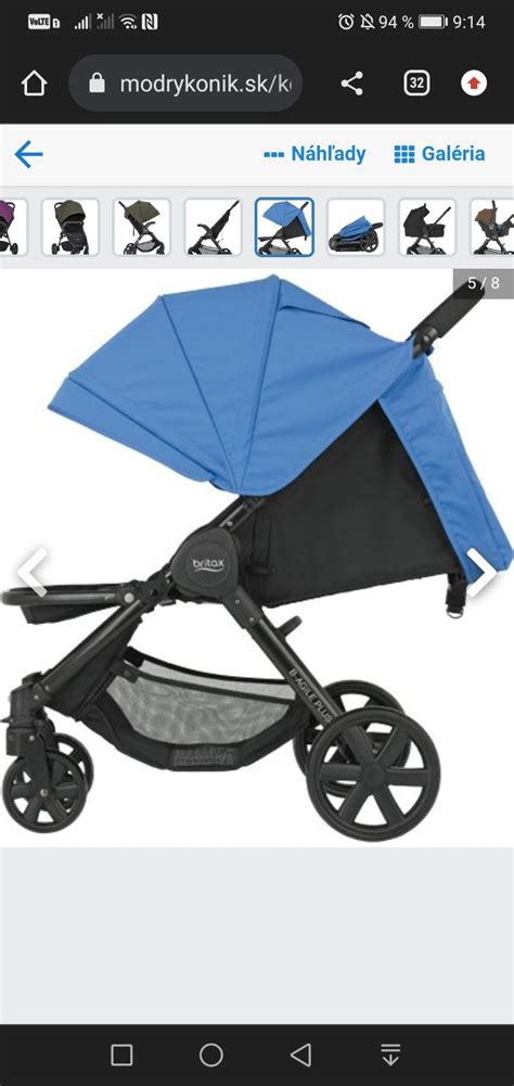 Schéma skladania kočíka Baby Agile