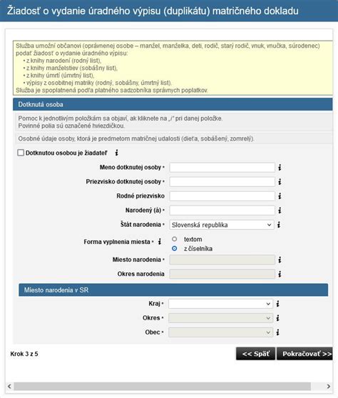 Štruktúra matriky: knihy narodení, manželstiev a úmrtí