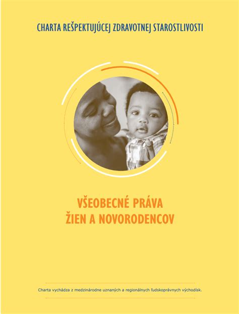 Ilustrácia rešpektujúcej pôrodnej starostlivosti
