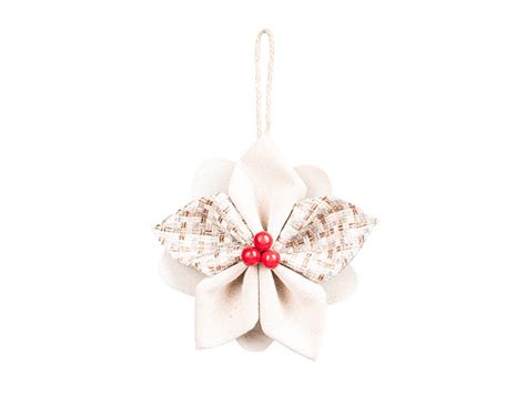 Hotový látkový kvet