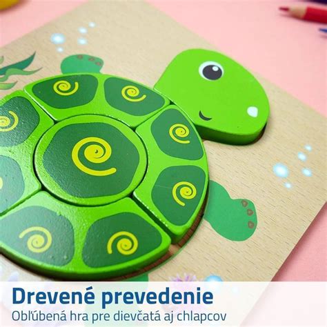 drevené puzzle pre najmenších