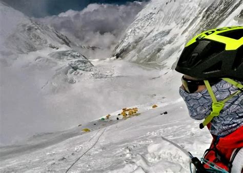 Fotografia z expedície na Mount Everest