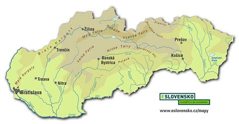 Mapa Slovenska s vyznačenými mestami, kde sa odohrali príbehy