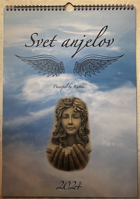 Kalendár s vyznačenými dátumami anjelov