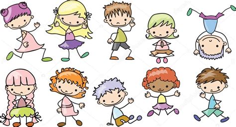 kreslené deti pri jedle