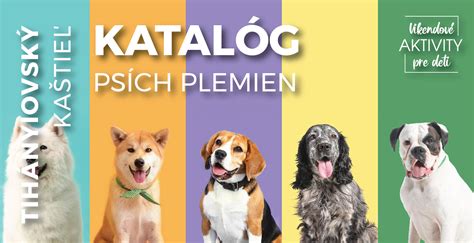 Ilustrácia rôznych psích plemien vhodných pre rodinu