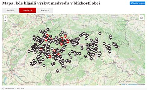 Mapa rozšírenia rebríčka obyčajného