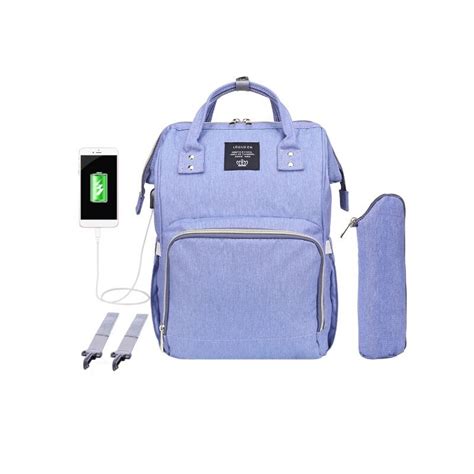 Prebaľovací batoh s USB portom