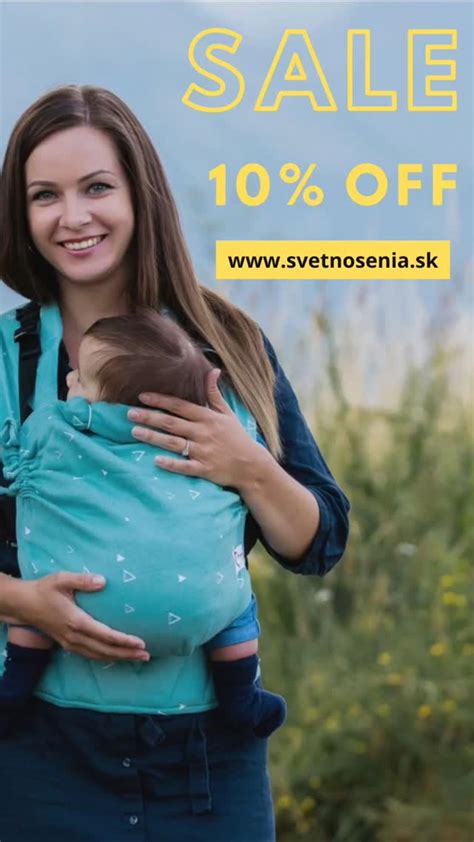 Výhody nosenia detí v šatke