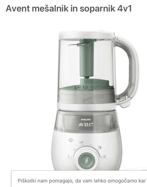 Schéma porovnania parných mixérov Philips Avent 3v1 a 4v1