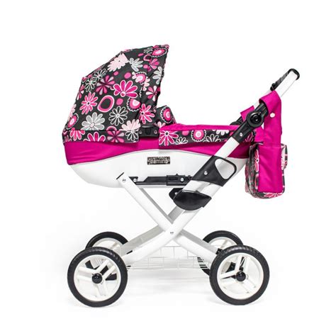 Farebný detský kočík pre bábiky