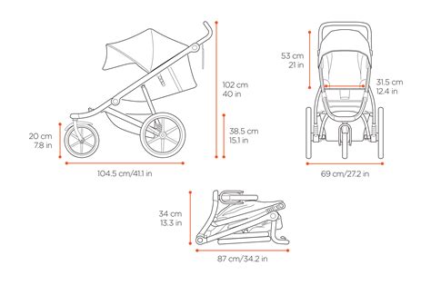 Rozmery a funkcie kočíka pre bábiky