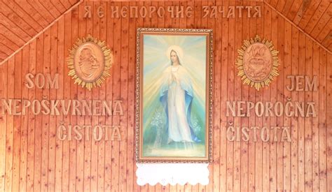 Ilustrácia zjavenia Panny Márie deťom