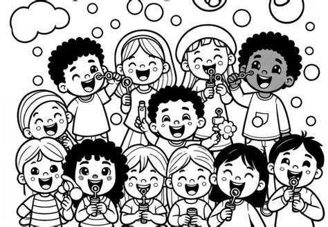 skupina detí vo sne