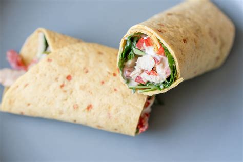 tortilla plnená kuracím mäsom