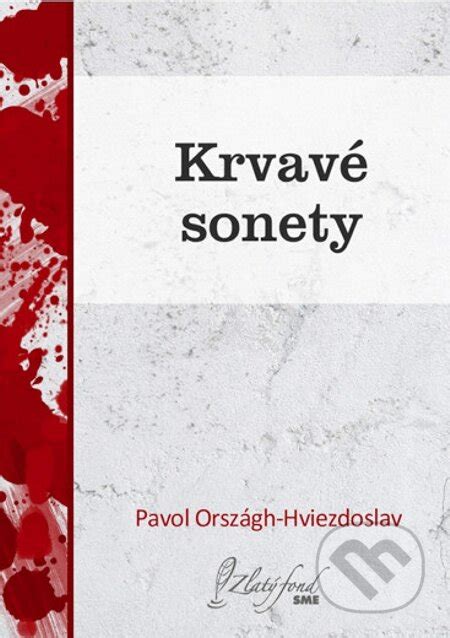 Obálka knihy Krvavé sonety