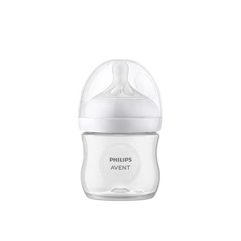 Detail cumlíka fľaše Philips Avent Natural s tvarom okvetných listov