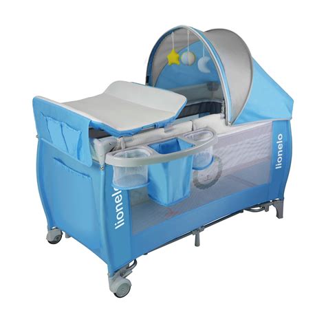 Ilustrácia multifunkčnej cestovnej postieľky