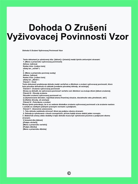 Graf znázorňujúci dĺžku vyživovacej povinnosti