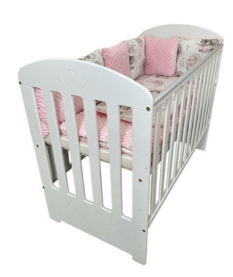 Detail bočnice detskej postieľky s možnosťou nastavenia výšky