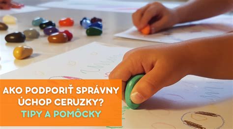 Správny úchop ceruzky u dieťaťa