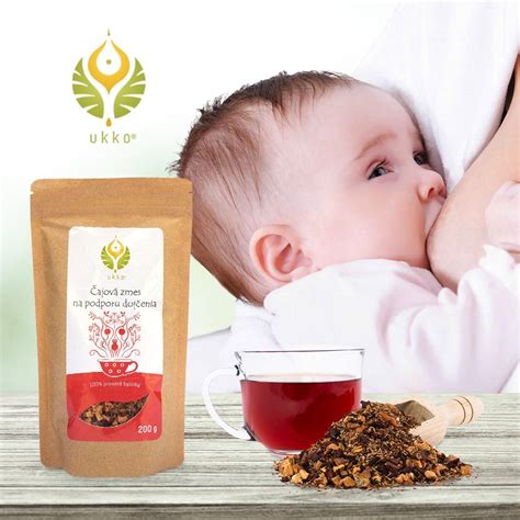 Zloženie čaju na podporu dojčenia UKKO