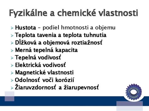 Ilustrácia znázorňujúca fyzikálne vlastnosti materiálov ovplyvňujúce zvariteľnosť