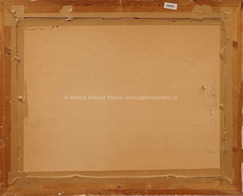 Detail rámu a potlačených bokov obrazu