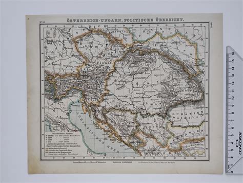 Mapa Rakúsko-Uhorska s vyznačenými chudobnými oblasťami