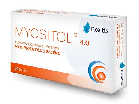 Schéma účinkov myo-inozitolu na plodnosť